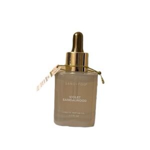 Sand + Fog Violet Sandalwood Body Oil - Gold and Cream